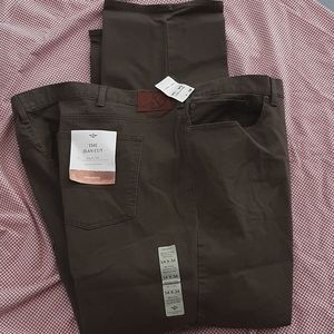 BROWN DOCKERS MENS 54X30